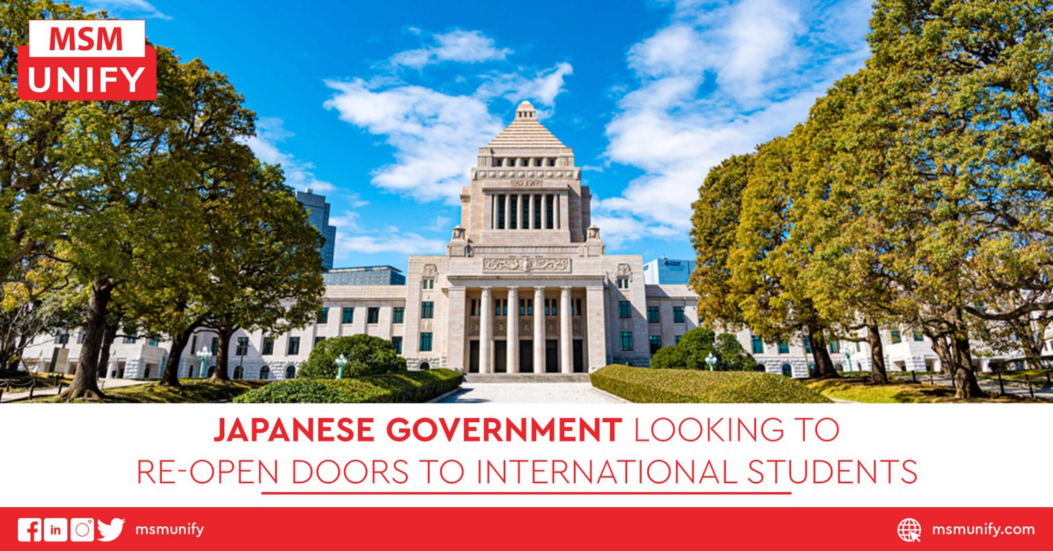 Japanese Government Looking To Reopen Doors to International Students